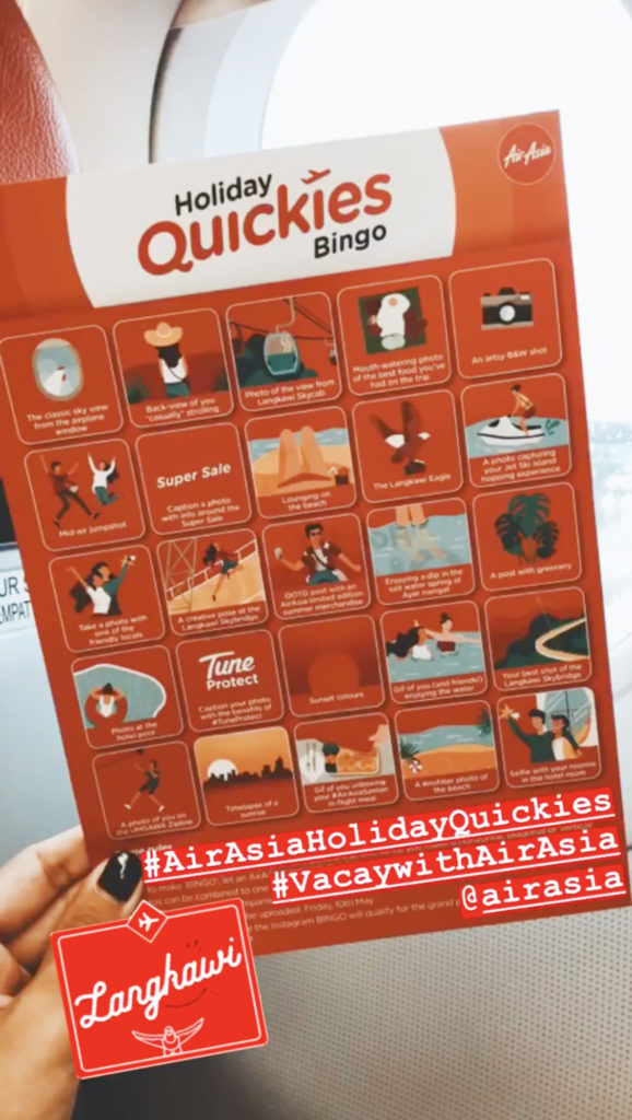 AirAsia, Holiday Quickies, Instagram Bingo